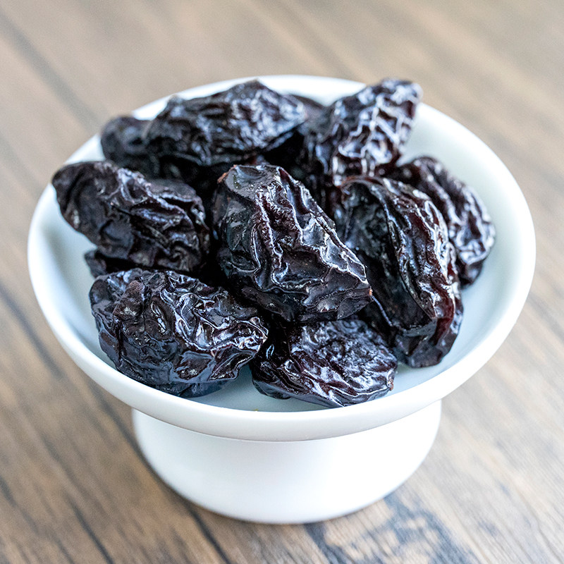 懿呈 原味西梅干蜜饯话梅干果脯零食梅子包装休闲小食罐装250克