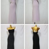 气质修身 飞成家女装 时尚 烫钻吊带礼服性感显瘦连衣裙36期