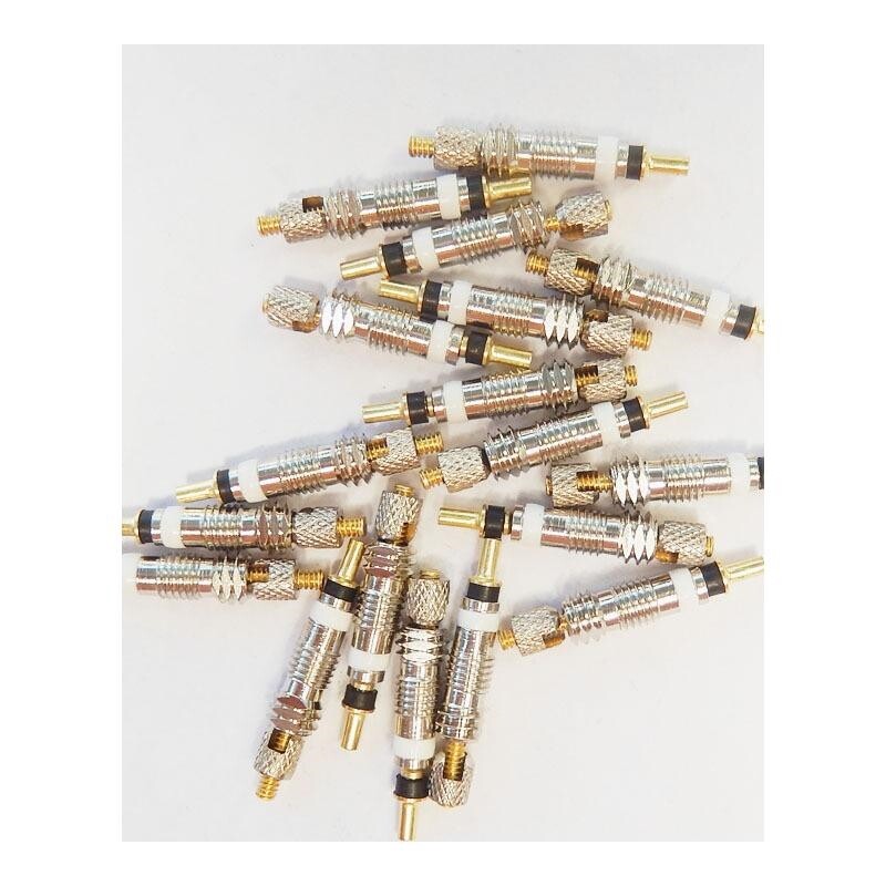 自行车山地车法式气门芯可拆卸式气门芯更换 法式气门嘴轮胎气芯