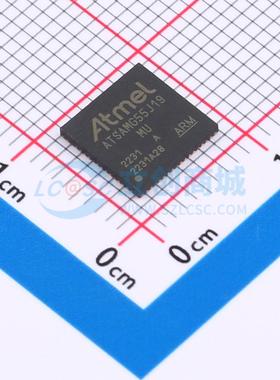 全新原装ATSAMG55J19A-MU QFN-64-EP(7.5x7.5) 单片机(MCU/MPU/SO