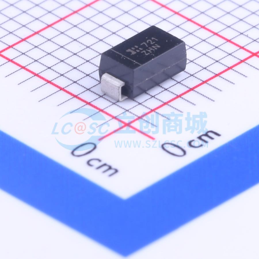 原装SMAZ6V2-13-F SMA(DO-214AC) 独立式 6.2V 5uA@3V 稳压二极管