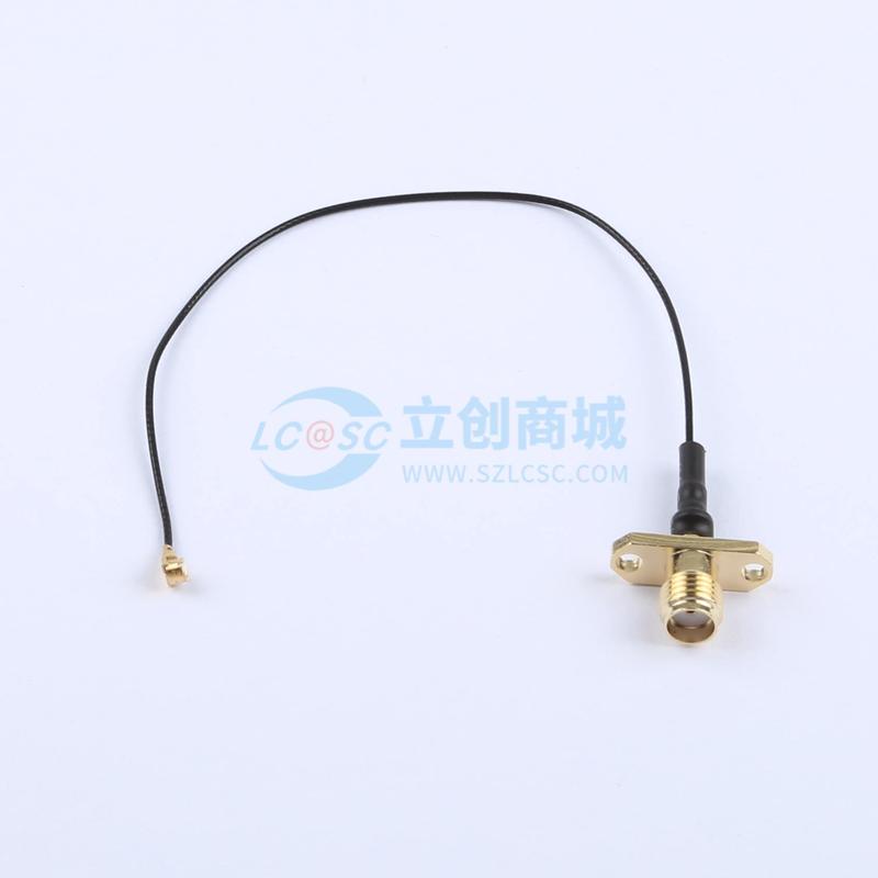 射频连接线 KH-FL2SMAK-IPEX-RG0.81-B140 - SMA转IPEX 14cm 1代