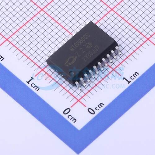 电信接口IC MT8880CS1 SOIC-20-300mil 原装正品 电子元器件配单