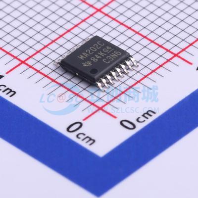 RS232芯片 MAX202CPWR TSSOP-16 原装正品 电子元器件配单
