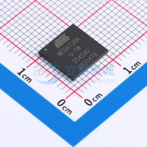 全新原装ATMEGA128A-MUR QFN-64-EP(9x9) 单片机(MCU/MPU/SOC)bom