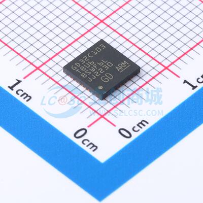 单片机(MCU/MPU/SOC) GD32C103TBU6 QFN-36-EP(6x6) 电子元器件