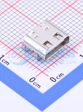 USB连接器 U263-163N-4WS1735 SMD 3.1TYPE-C连接器 母座16P四脚