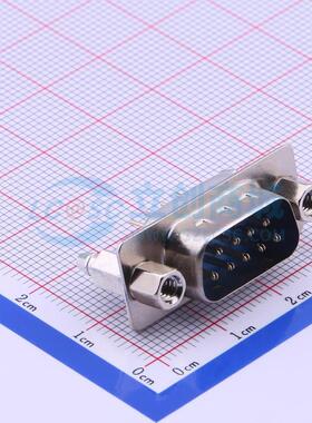 DS1034-09MUNSi44 插件 D-Sub 公 9P 直插 D-Sub/VGA连接器