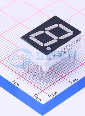 LED数码管 SLR0521DYA1BD 插件 1位 黄色 共阳极 电子元器件配单