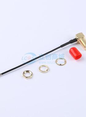射频连接线 KH-SMAKW-IPEX4-RG1.37-B80 - SMA转IPEX 8cm 4代
