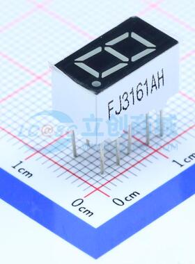 LED数码管 FJ3161AH 插件 红色 共阴极 原装正品 电子元器件配单