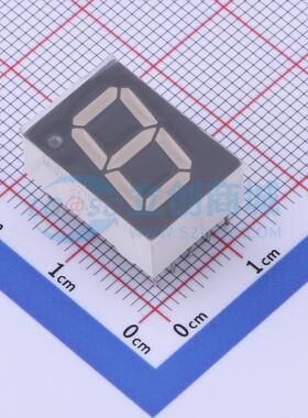 LED数码管 MHDC5211CGGW 插件 1位 17.5mmx12.4mmx7mm 黄绿 原装