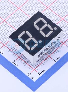 LED数码管 MHDC4022UBBW 插件 2位 20.1mmx16mmx7mm 蓝色 原装