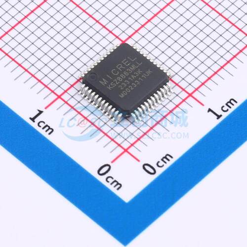 以太网收发器 KSZ8863MLL LQFP-48(7x7) 原装正品 电子元器件配单