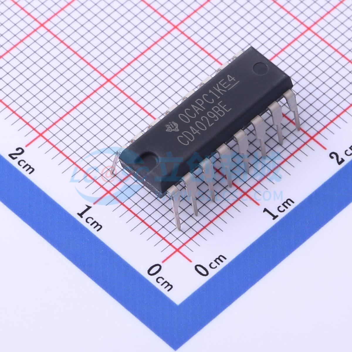 计数器/分频器 CD4029BE PDIP-16 原装正品 电子元器件配单