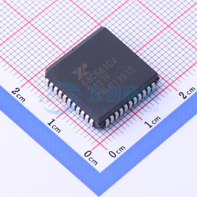 总线转UART XR68C681CJTR-F PLCC-44(16.59x16.59) 电子元器件