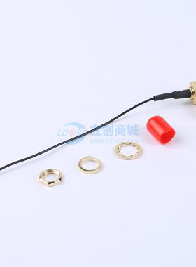 射频连接线 KH-SMAKW-IPEX-RG0.81-B90 - SMA转IPEX 9cm 1代