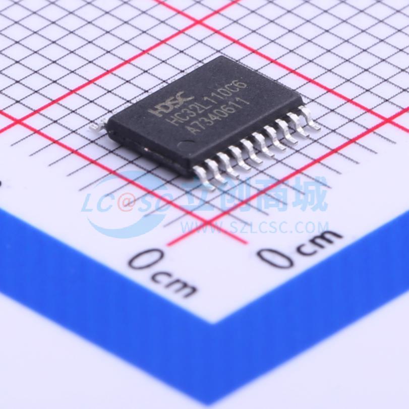 单片机(MCU/MPU/SOC) HC32L110C6PA-TSSOP20 TSSOP-20 电子元器件