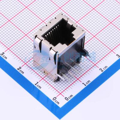 以太网连接器(RJ45 RJ11) 1-5406299-1 插件 原装 电子元器件配单