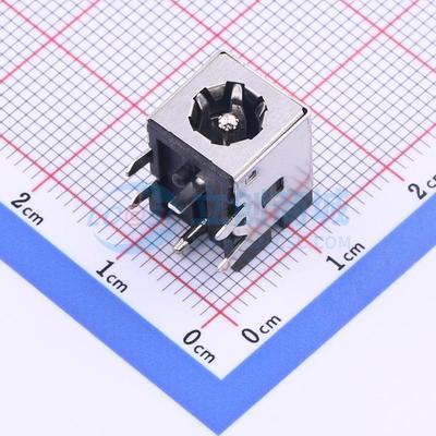 DC-528φ2.0(HY) 插件 DC电源连接器