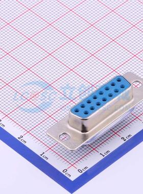 DS1033-15FUNSiSS-CT - D-Sub 母 15P 焊线式 D-Sub/VGA连接器