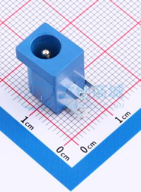 DC-005QB-2.0-SU-L 插件 DC电源插座 2mm 6.4mm DC电源连接器