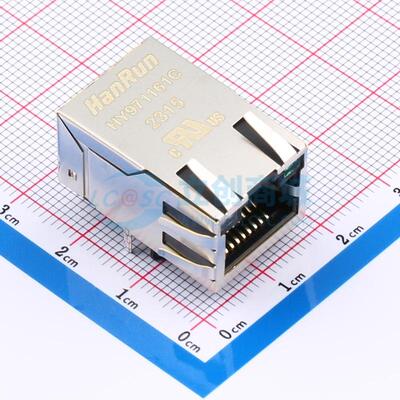 以太网连接器(RJ45 RJ11) HY971161C 插件 原装 电子元器件配单