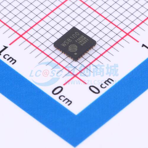 单片机(MCU/MPU/SOC) WS8100F5EQ3 QFN-32-EP(4x4) 电子元器件