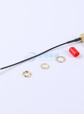 射频连接线 KH-SMAKW-IPEX-RG1.37-B100 - SMA转IPEX 10cm 1代