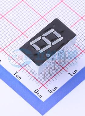 LED数码管 FJ4102EH 插件 1位 红色 共阴极 原装 电子元器件配单