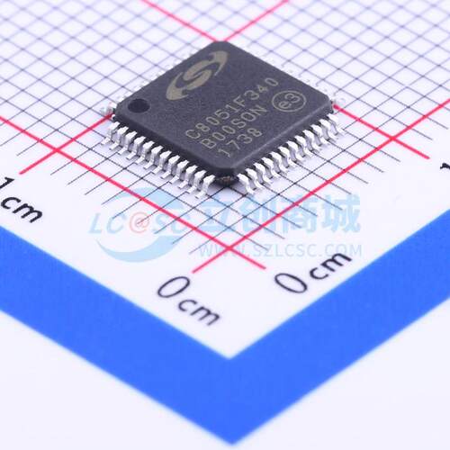 单片机(MCU/MPU/SOC) C8051F340-GQR TQFP-48(7x7) 电子元器件