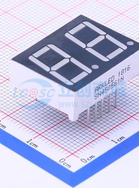 LED数码管 SN450561N 插件 2位 红色 共阳极 原装 电子元器件配单