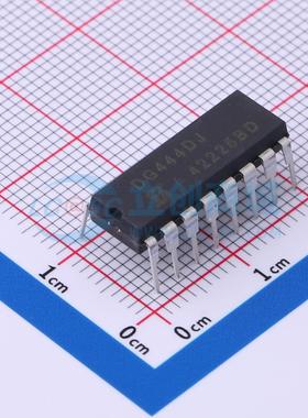 模拟开关/多路复用器 DG444DJ-E3 PDIP-16 原装 电子元器件配单