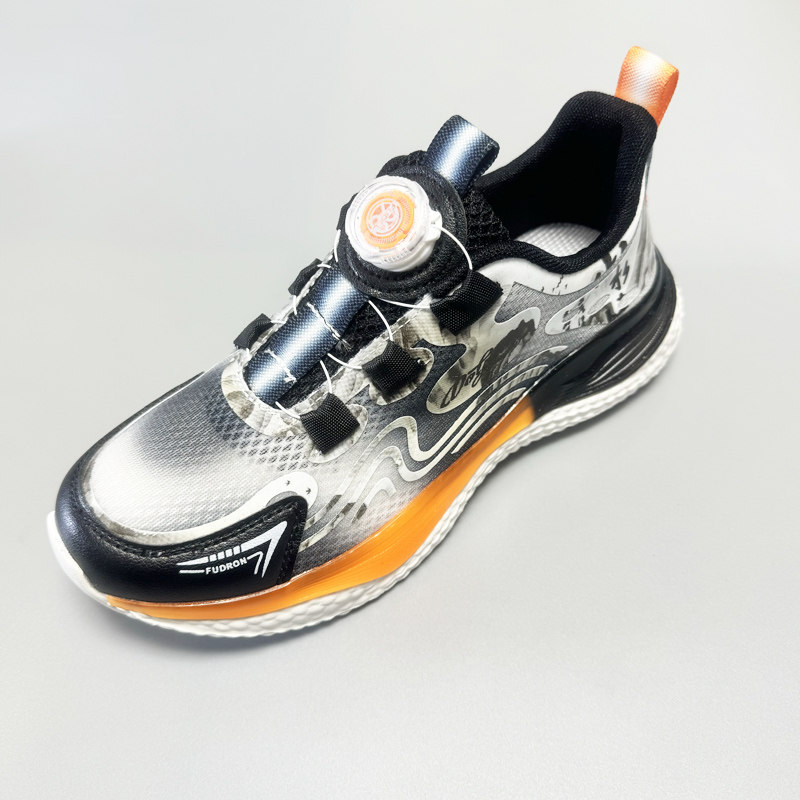 夏季福得隆童鞋男童运动鞋学生透气防臭单网镂空轻底大号跑步鞋潮