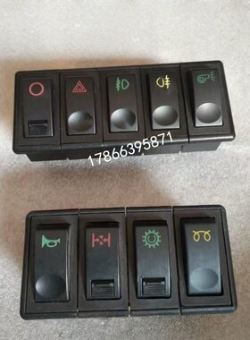 东风153紫罗兰汽车开关翘板总成