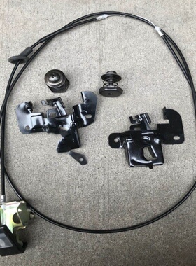 适配东风天龙大力神天锦汽车驾驶室前面板锁引机盖锁面板锁柱锁扣