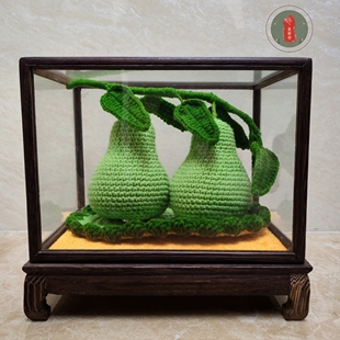 长安令【青梨】诸事顺梨钩织毛线摆件连理枝版永不分梨礼物定制