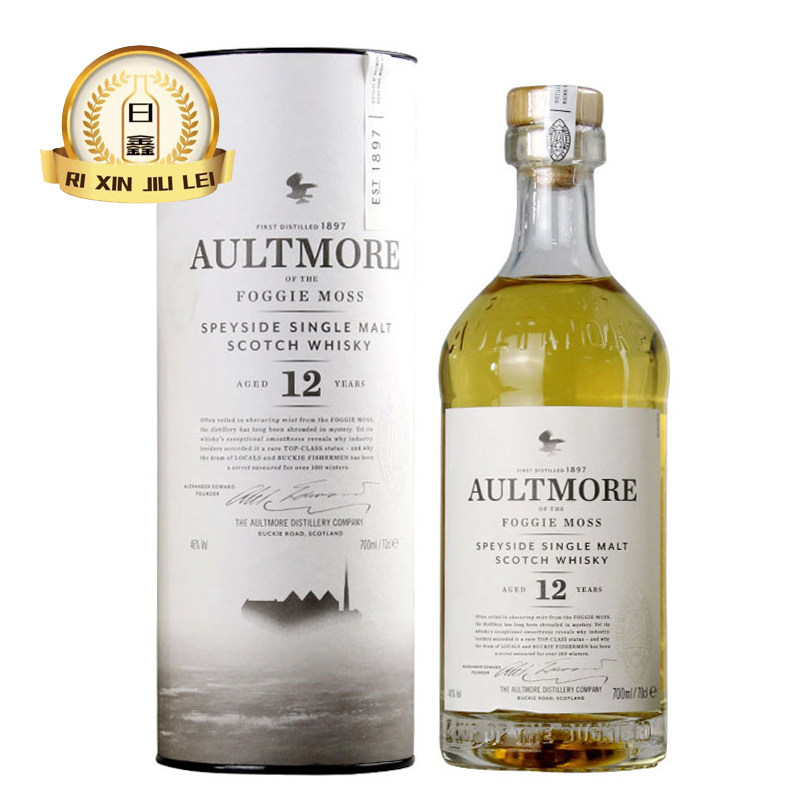 aultmore欧摩12年单一麦芽苏格兰威士忌进口斯贝塞区洋酒