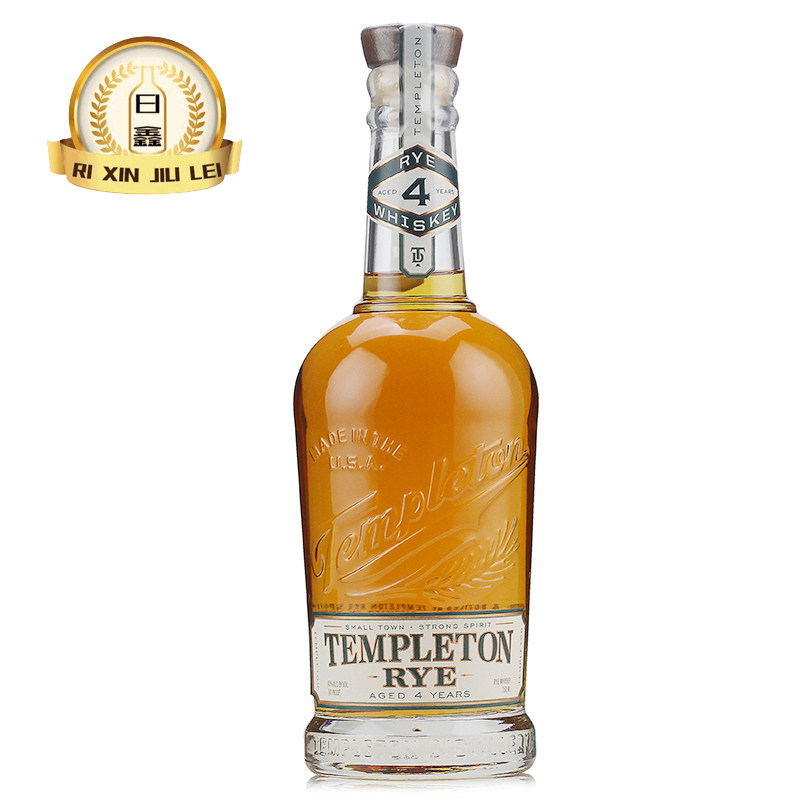 坦普顿四年陈酿黑麦威士忌templeton rye whiskey 美国进口洋酒
