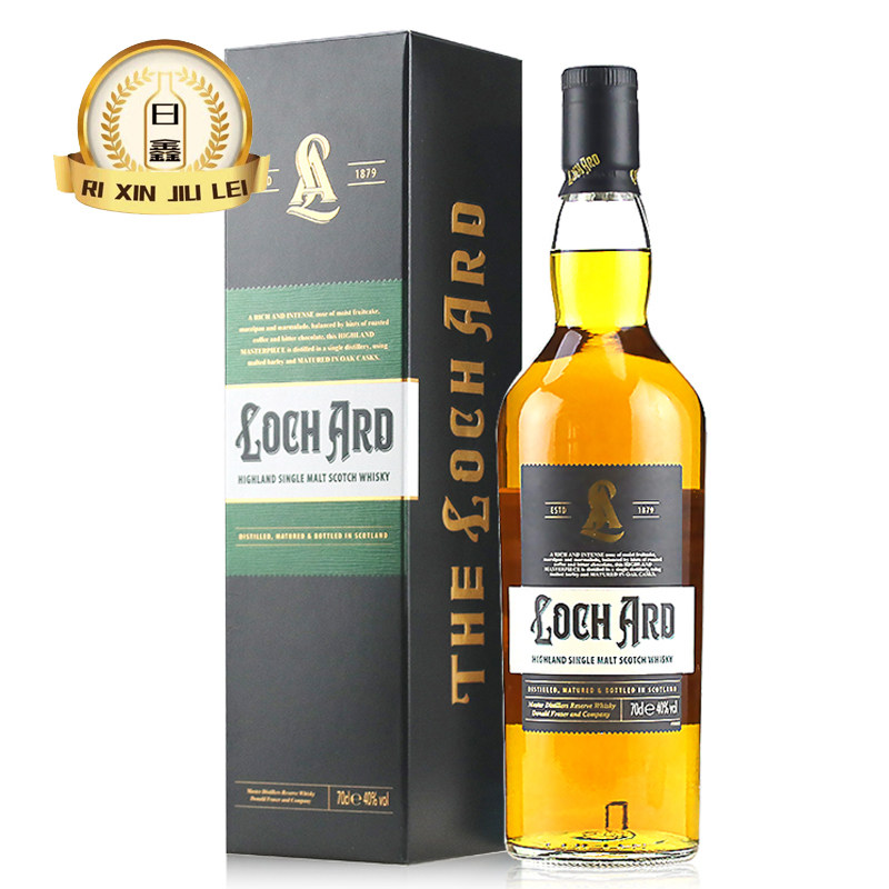 lochard格里塔高地单一麦芽威士忌英国进口洋酒蒸馏酒烈酒700ml