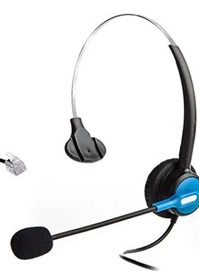 头戴式耳机Norstar NEC PolyCom ShoreTel T20 Elmeg电话座机耳机