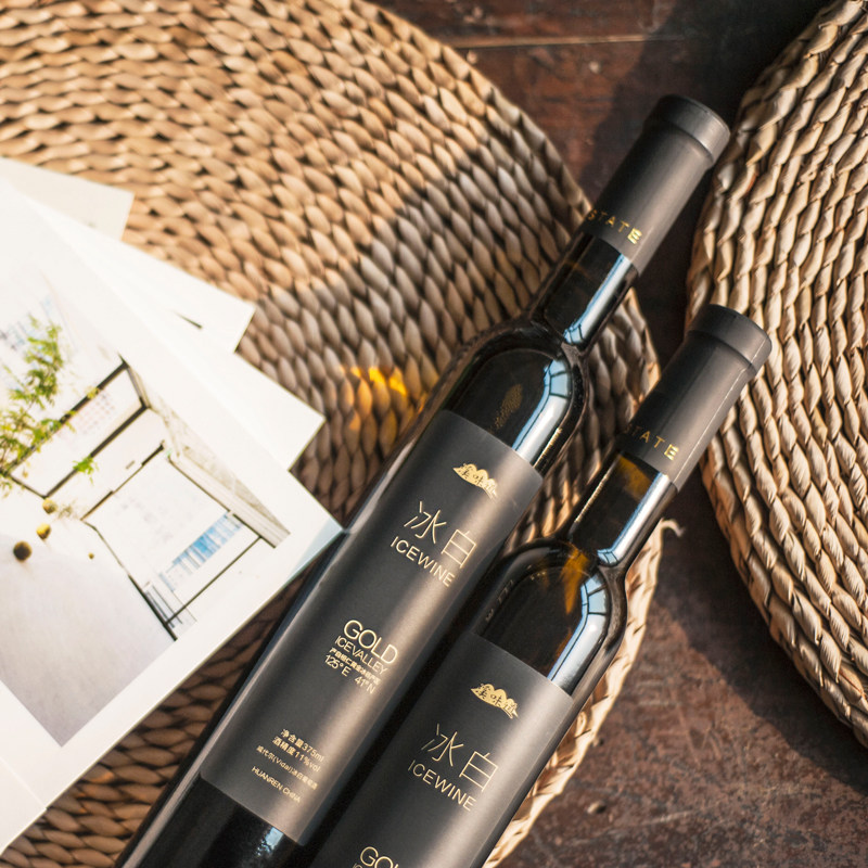 溪味道 威代尔冰白葡萄酒375ml 桓仁冰酒 女士红酒 甜酒 果酒
