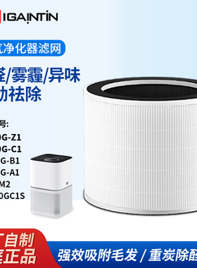 适配美的空气净化器KJ200G-C1/Z1滤芯320G-B1 350G-A1滤网FC-20M2