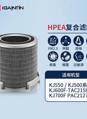 适用霍尼韦尔空气净化器滤网KJ550F-PAC2156W滤芯KJ600F KJ620F