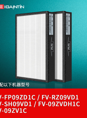 适配松下新风系统全热壁挂FV-FP09ZV1C/ZD1C ZVDH1C滤网RZ09VD2-S