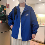 22秋季新款克莱因蓝港版宽松夹克潮男女休闲外套8801P65，男装夹克，电商A113-2