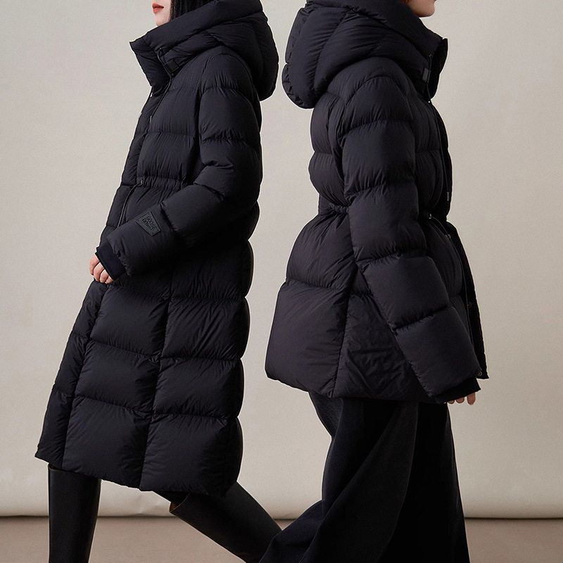 鹅绒系列」蓄热石墨烯95白鹅绒长款/短款鹅绒服女高端羽绒服外套