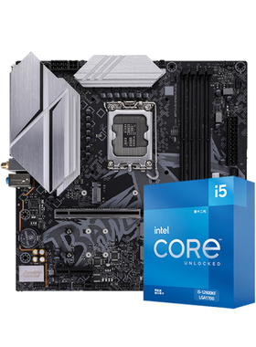 i5 14600K/12600KF14600k彩虹H610战斧B760 CPU主板套装