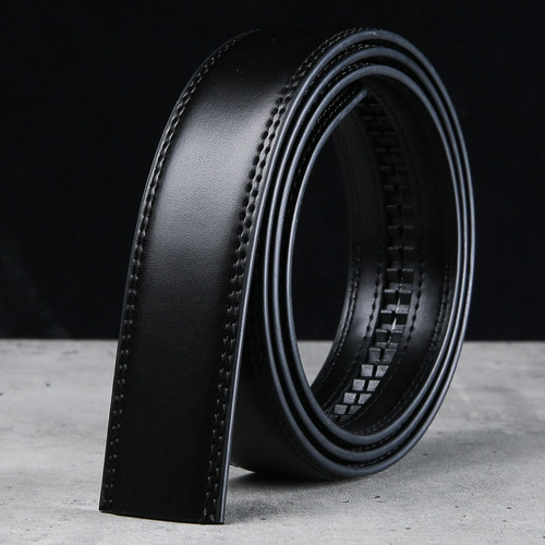 皮带男不带头时尚韩版