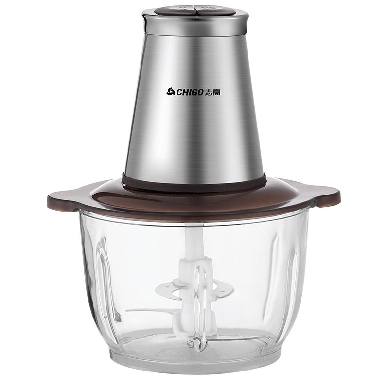 志高绞肉机家用小型电动全钢搅拌榨碎菜剁辣椒搅馅器料理机国潮风